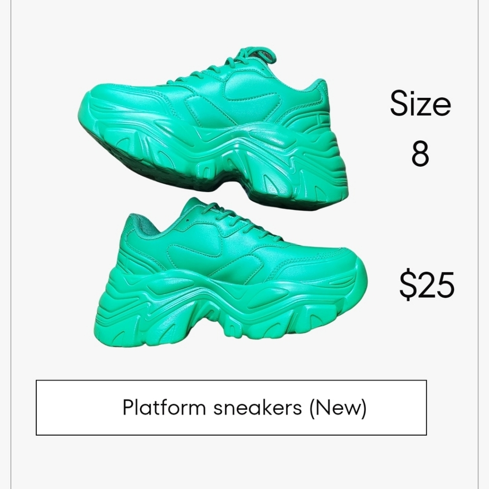 Platform sneaker